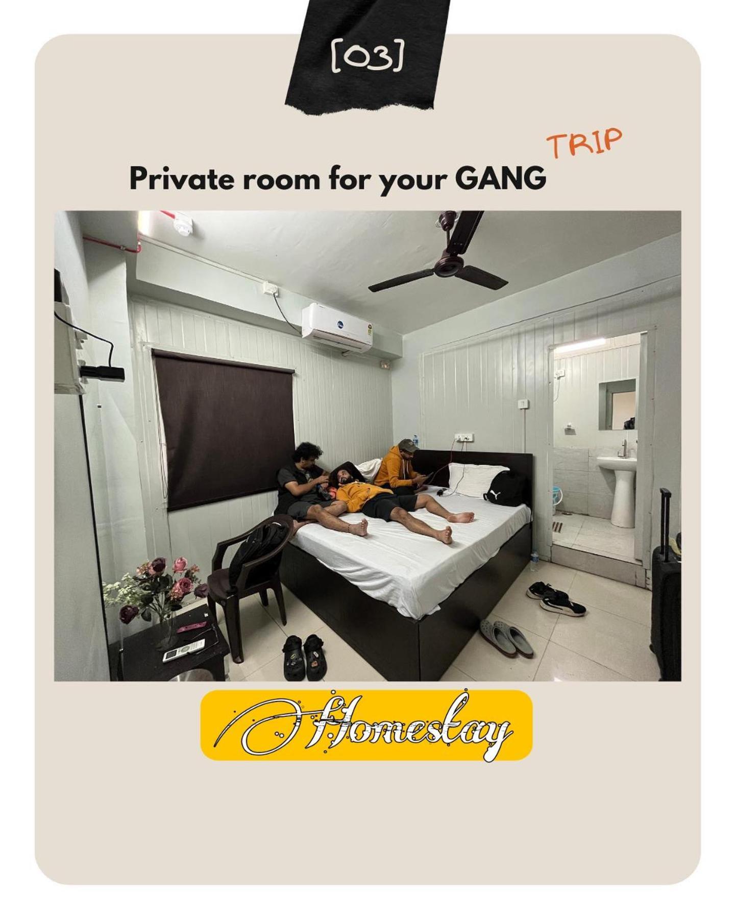 Homestay Ac Dormitory 新德里 外观 照片