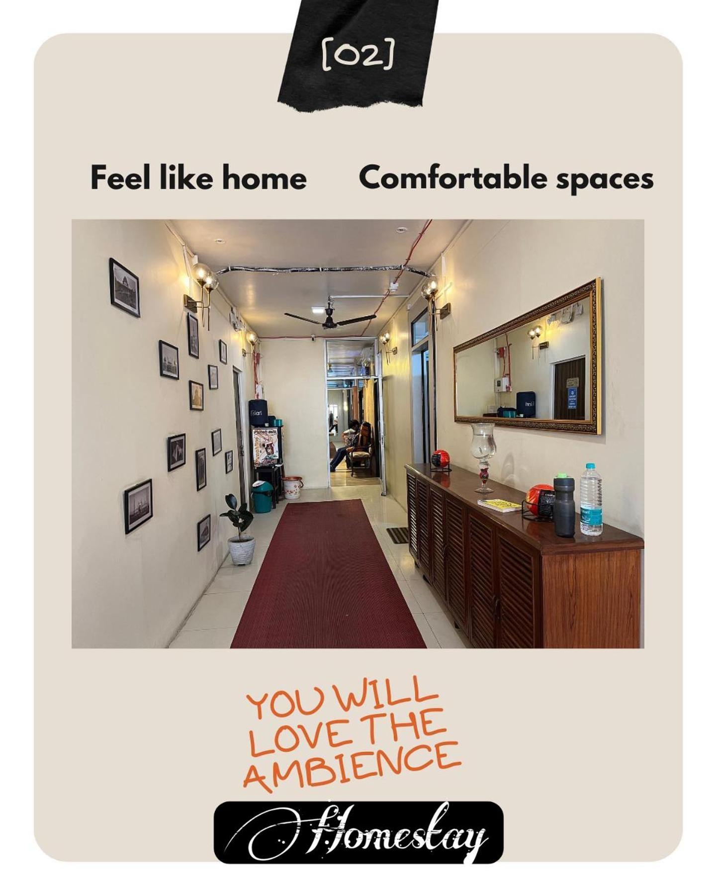 Homestay Ac Dormitory 新德里 外观 照片